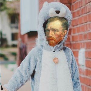 Squirrel outfit from humane society